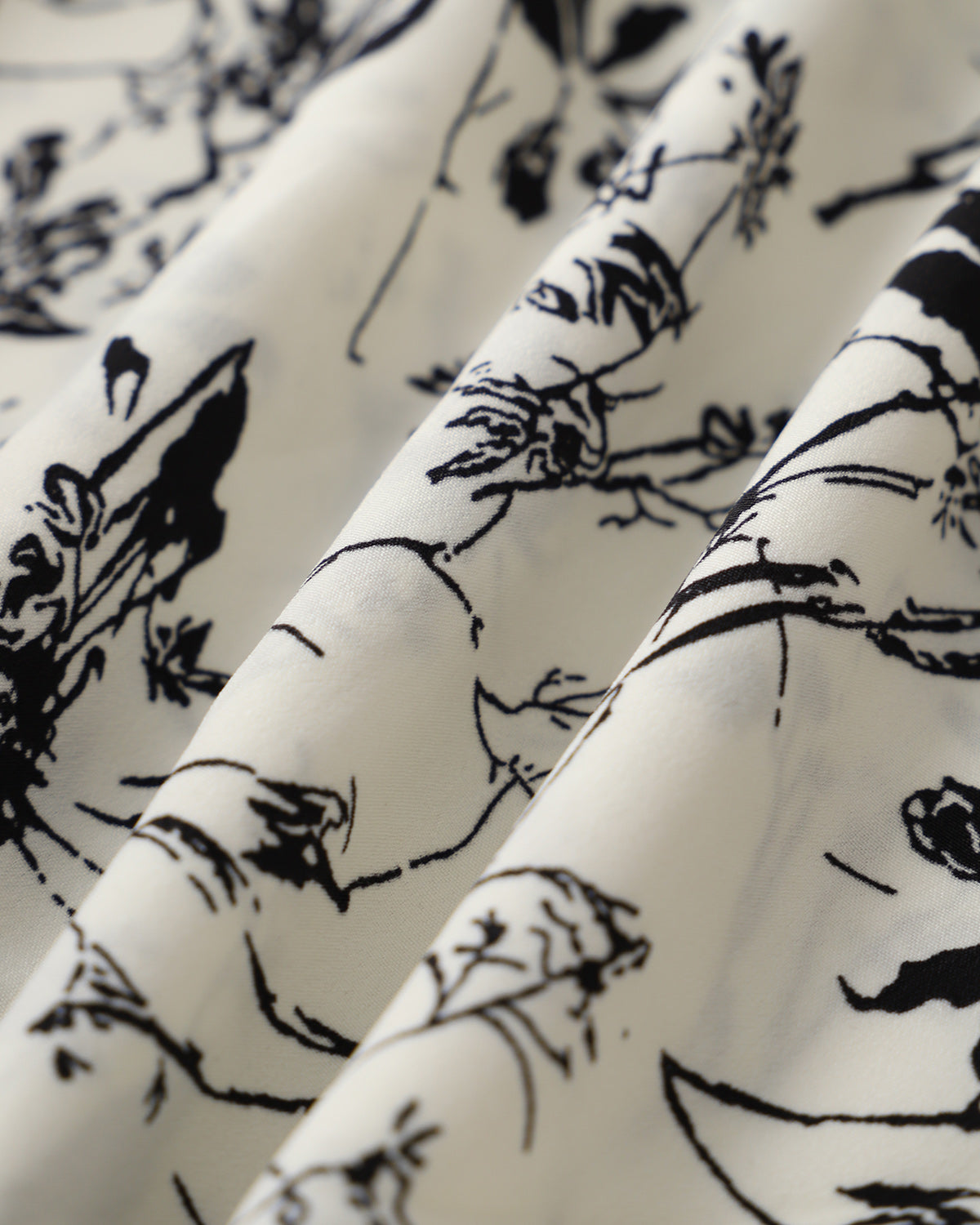 White Floral Ruched V Neck Mini Dress - Threadford