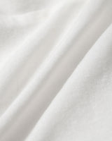 White V Neck Pleated Backless Mini Dress - Threadford