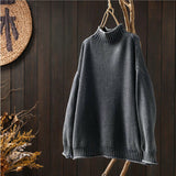 Noa - Fashionable Oversized Sweater - Threadford