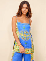 Ornate Mosaic Tiles Pants - Threadford