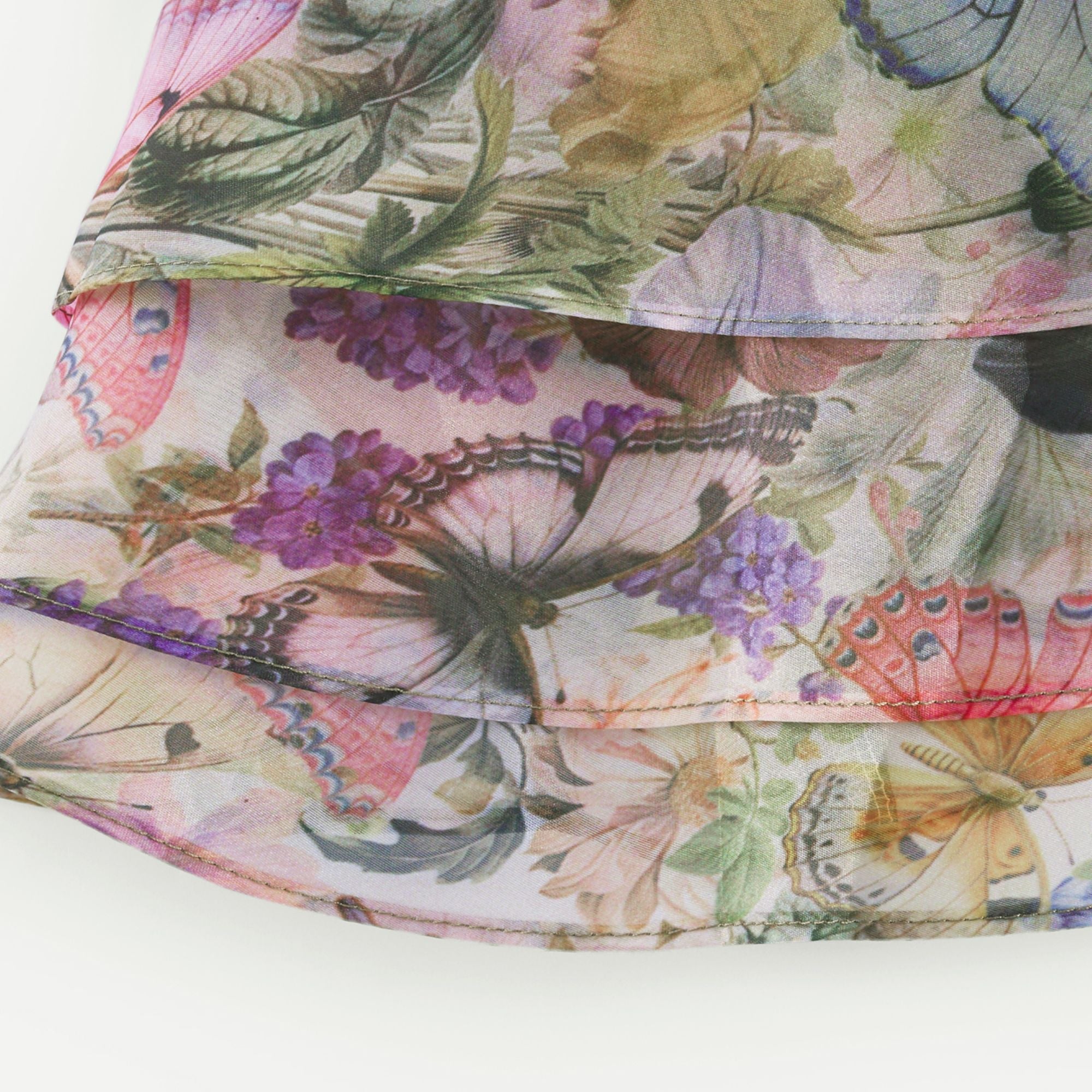 Juliette floral print pleated mini dress - Threadford