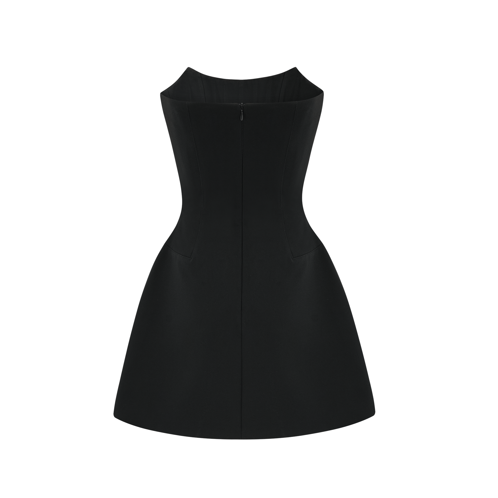 Melisande black embellished mini dress - Threadford