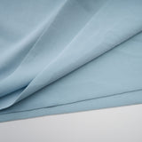 Catherine asymmetrical pleated maxi dress in Baby-blue - Threadford