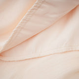 Eugénie Neutral Fully Pleated Ruffled Mini Dress - Threadford