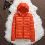 Metta Padded Jacket | Orange - Threadford