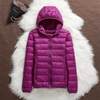 Metta Padded Jacket | Purple - Threadford