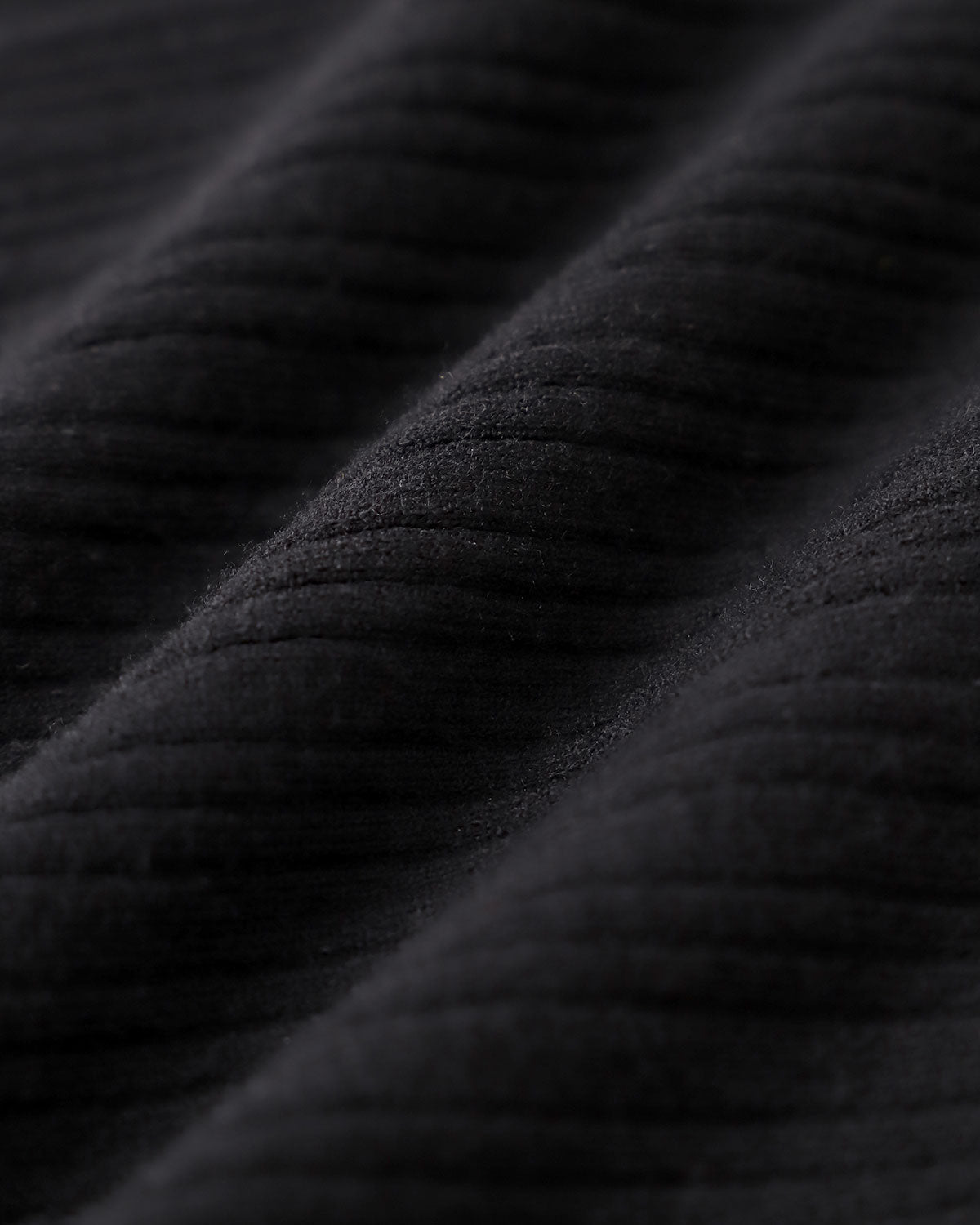 Black Round Neck Ribbed Mini Dress - Threadford