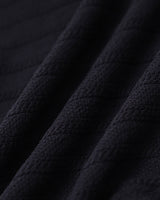 Black U Neck Bodycon Sleeveless Sweater Dress - Threadford