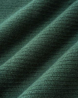 Green Slit Wrap Sweater Dress - Threadford