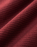 Red Off The Shoulder Bodycon Sweater Dress - Threadford