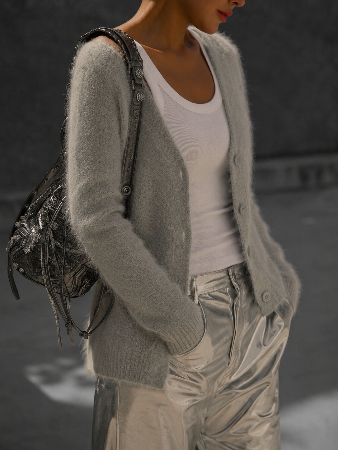 Bea | Cozy Oversized Button-Up Cardigan