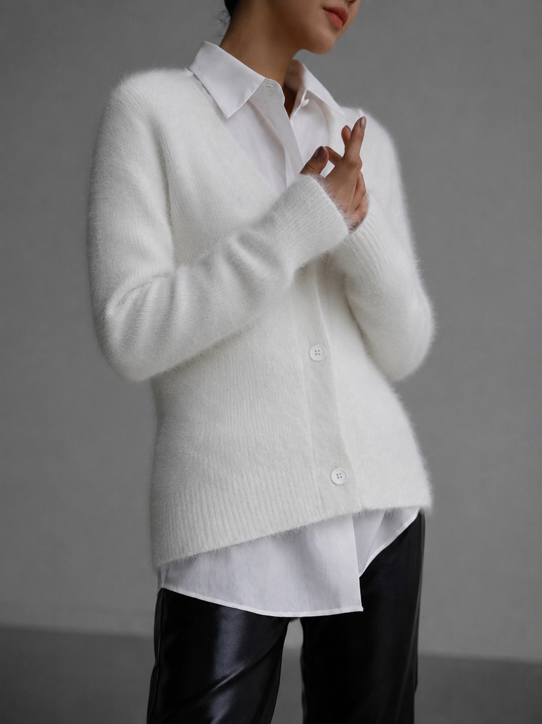 Bea | Cozy Oversized Button-Up Cardigan
