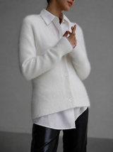 Bea | Cozy Oversized Button-Up Cardigan