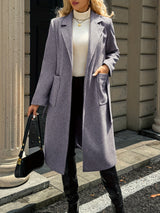 Natalie | Women's Tailored Belted Long Coat