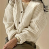 Clara | Women's Chunky Knit Button-Front Cardigan