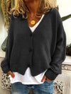 Camille | Women's Soft V-Neck Knit Cardigan