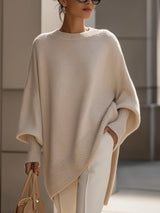 Annika | Elegant Oversized Knit Sweater for Women