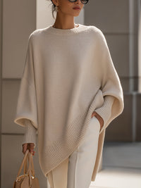 Annika | Elegant Oversized Knit Sweater for Women