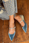 Sienna | Women's Chic Pointed-Toe Strap Flats