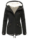 Ursula | Women's Warm Water-Repellent Winter Parka with Hood