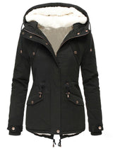 Ursula | Women's Warm Water-Repellent Winter Parka with Hood