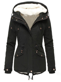 Ursula | Women's Warm Water-Repellent Winter Parka with Hood