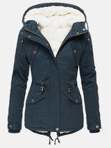 Ursula | Women's Warm Water-Repellent Winter Parka with Hood