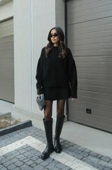 Vivian | Two-Piece Sweater and Skirt Set