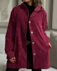 Kyla | Simple, Stylish Long Corduroy Cardigan