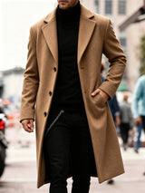 Adrian | Men's Long Trench Coat