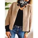 Vera | Women's Button-Front Textured Knit Jacket