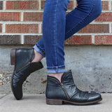 Selena | Women’s Ankle Boots with Double Zipper