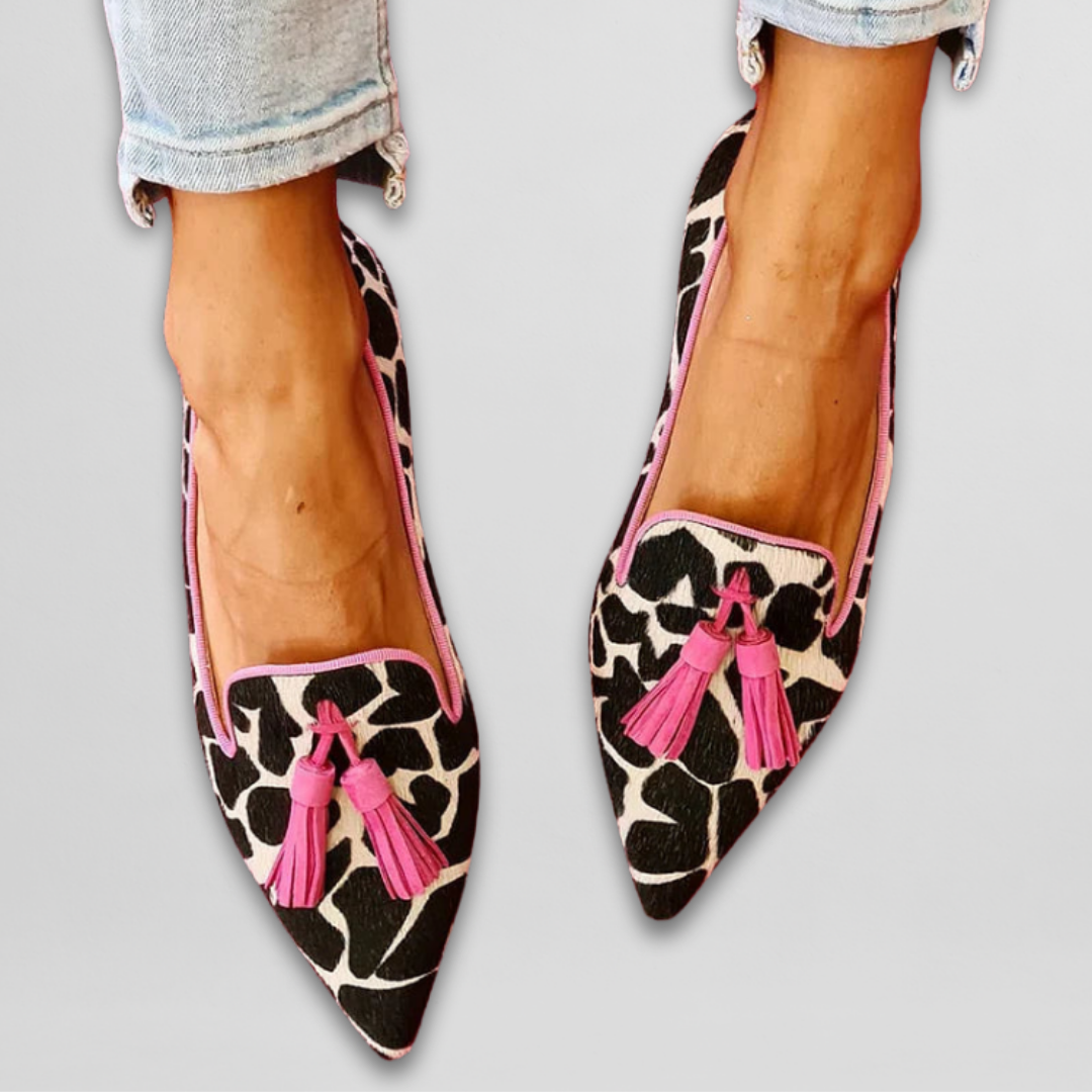 Juliette | Elegant Pointed Loafers - Threadford