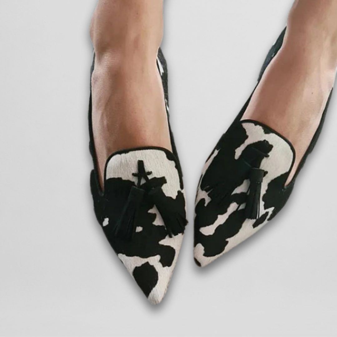Juliette | Elegant Pointed Loafers - Threadford