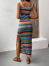 Leonie | Striped Bohemian Beach Dress for Women
