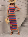 Leonie | Striped Bohemian Beach Dress for Women
