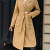 Natalie | Women's Tailored Belted Long Coat