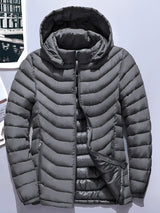 Christopher | Lightweight Hooded Quilted Puffer Jacket