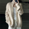Keira | Cable-Knit Cardigan with Buttons and Pockets
