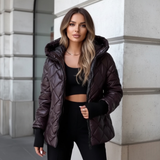 Talia | Quilted Hooded Jacket with Cozy Coverage