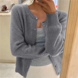 Juliette | Women's Soft Button-Front Knit Cardigan