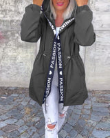 Penelope | Casual Hooded Coat with Adjustable Waist