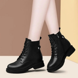 Uma | Lace-Up Ankle Boots with Chunky Sole for Women