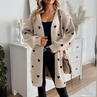 Sophia | Delicate Sweetheart Knit Cardigan
