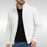 Nola | Cozy Knit Cardigan with Zipper