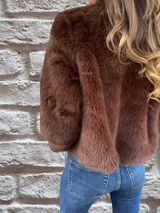 Sabrina | Women's Short Plush Winter Jacket