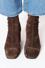 Diana | Elegant Square-Toe Block Heel Boots