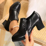 Quinn | Retro Women’s Block-Heel Shoes