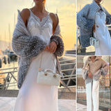 MaraKnit™ | Sequin Knit Cardigan for Women