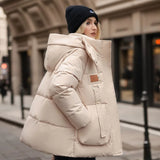 Riley | Warm Quilted Hooded Jacket with Longline Fit